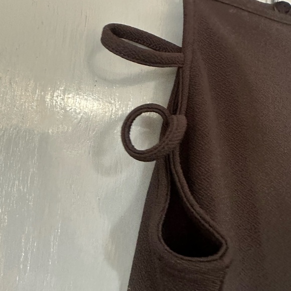 Zaful Flirty flare peekaboo pant zipup back hip cutouts M - Picture 4 of 9